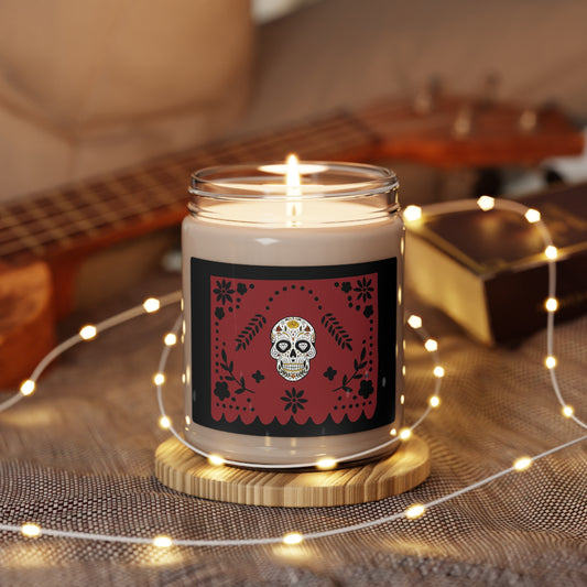 Scented Soy Candle, 9oz (Day of the Dead)