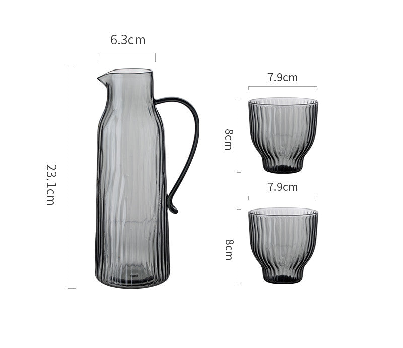 Cold Water Carafe & Glass Set