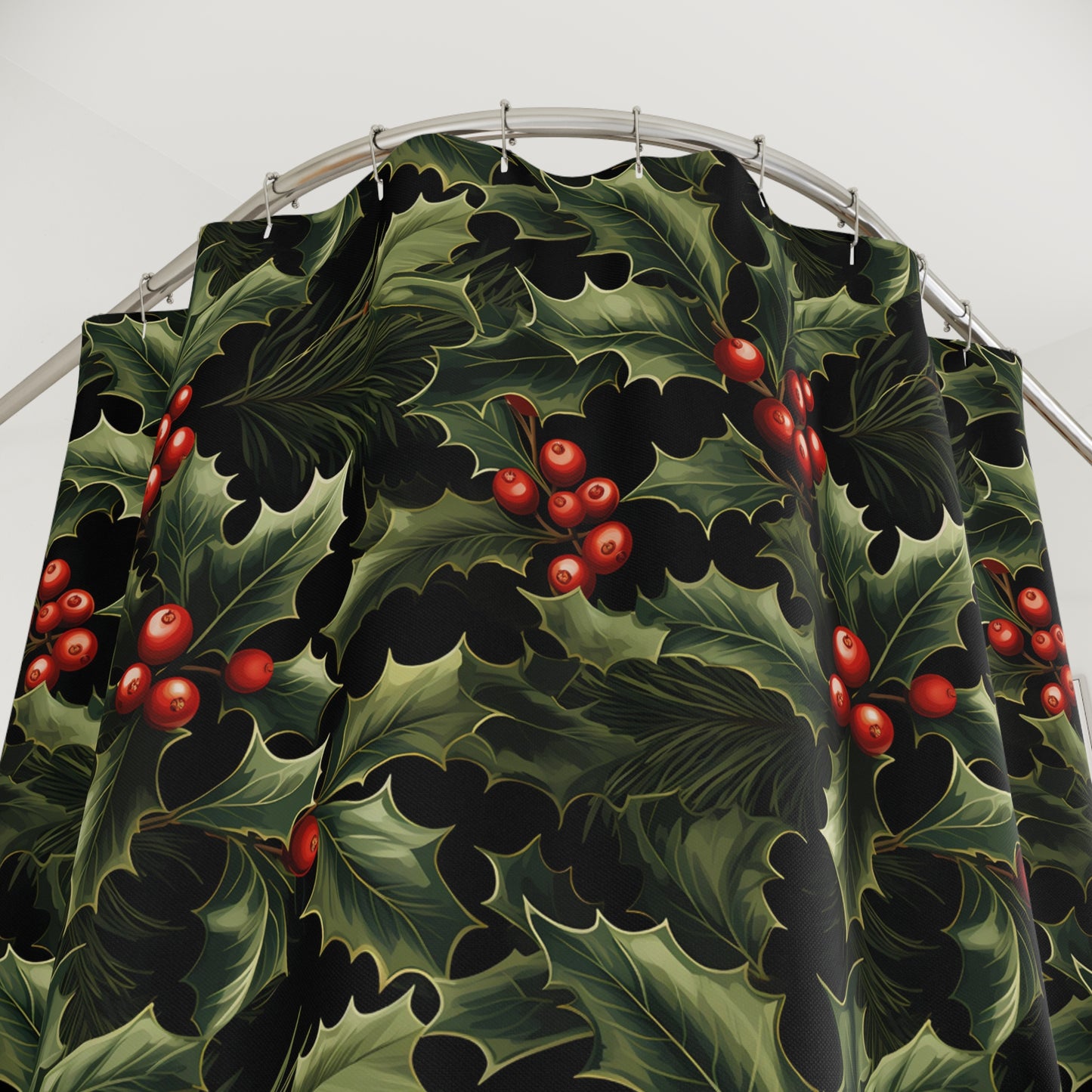 Shower Curtain (Boughs of Holly)