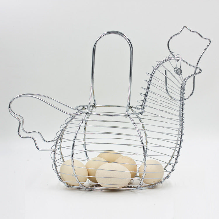 Wire Hen Basket | 12 Days of Christmas Gift Ideas
