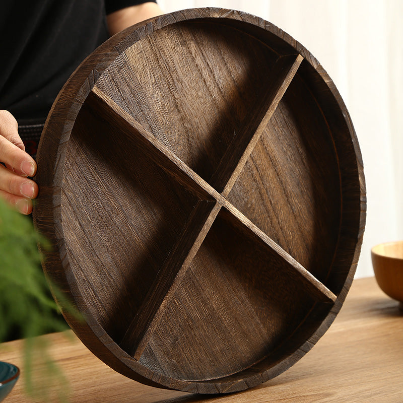 Handmade Wooden Snack Tray
