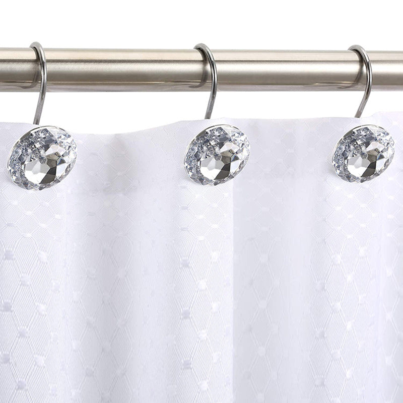 Jewel Shower Curtain Hooks