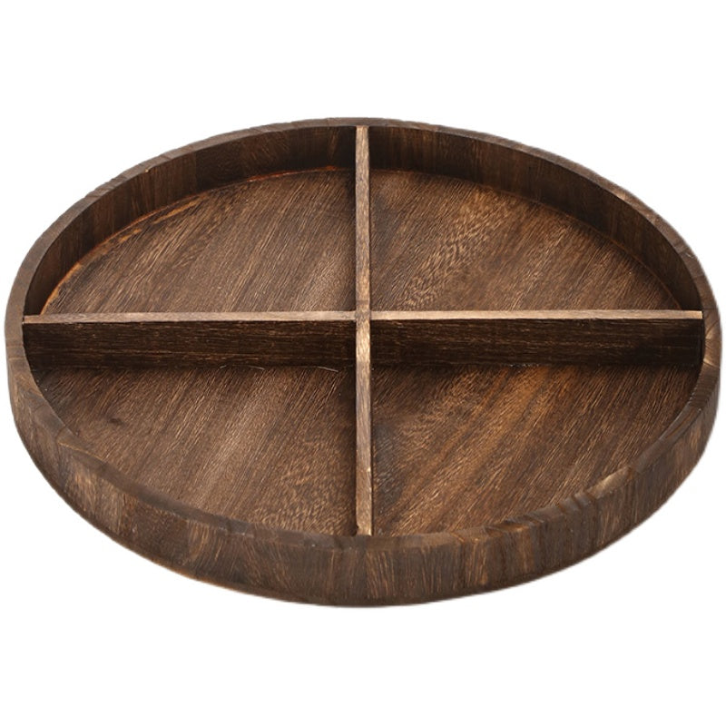 Handmade Wooden Snack Tray