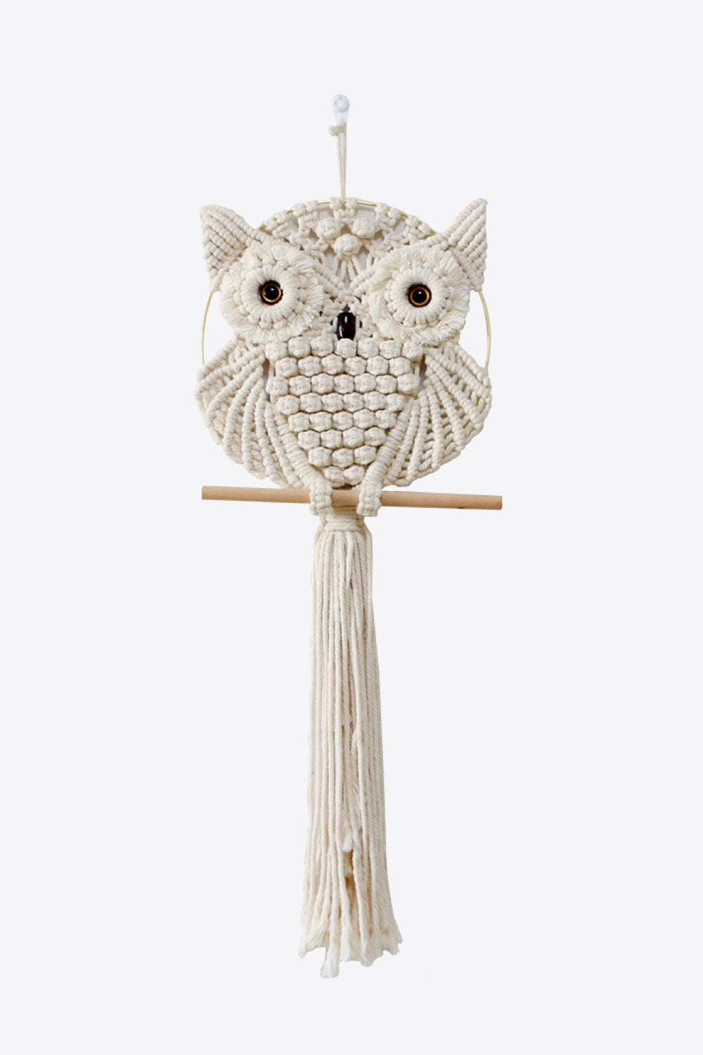 Macrame Wall Hanger (Owl)