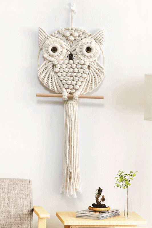 Macrame Wall Hanger (Owl)
