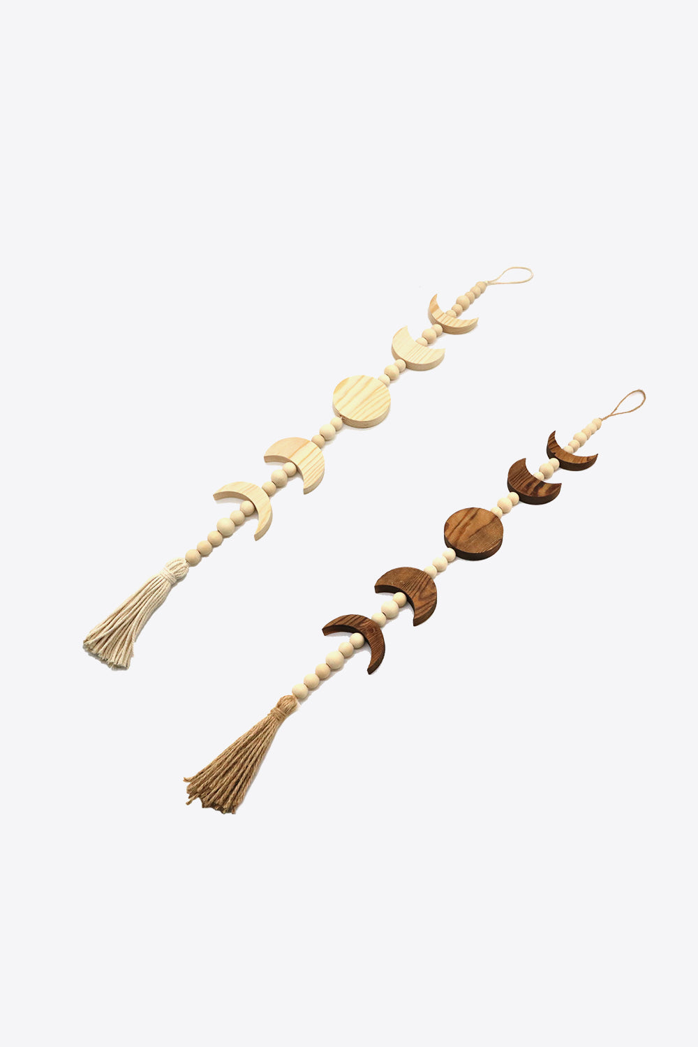 Wooden Wall Hanger (Moon Phases)